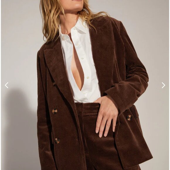 FAVORITE DAUGHTER AGNES CORDUROY BLAZER - Picture 1 of 11